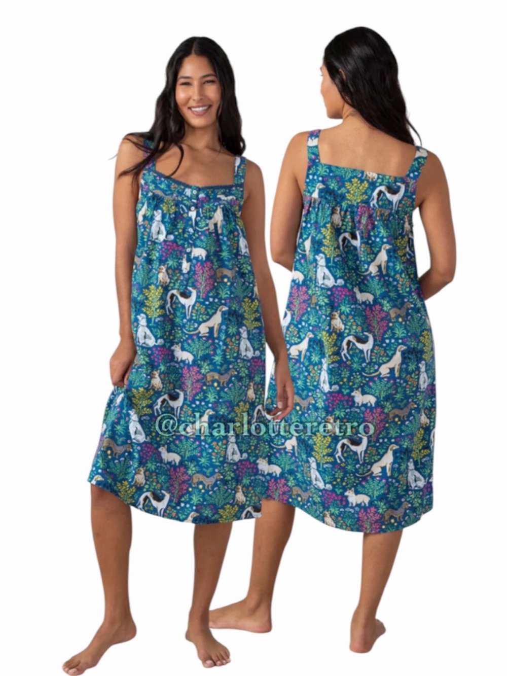 PrintFresh • Must Love Dogs • Nightgown w Pockets